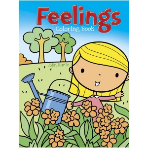 Feelings and Emotions Coloring Book