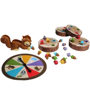 Sneaky Squirrel Tongs Game