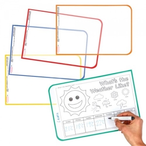Wipe Clean Worksheet Covers