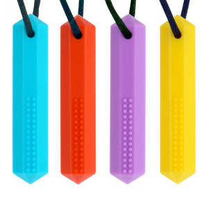 Tactile Crystal Chewy Necklace