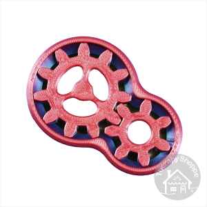 Rainbow Cogwheel Fidget Spinner