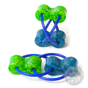 Twirling Double Loops