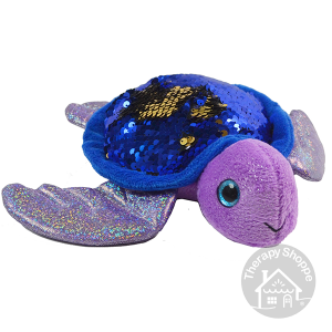 Shimmery Sequins Plush Turtle