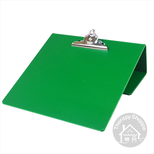 Green Writing Slant Boards (with a pencil holder clip)!
