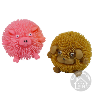 Puffy Fluffy Critter Fiddle Ball