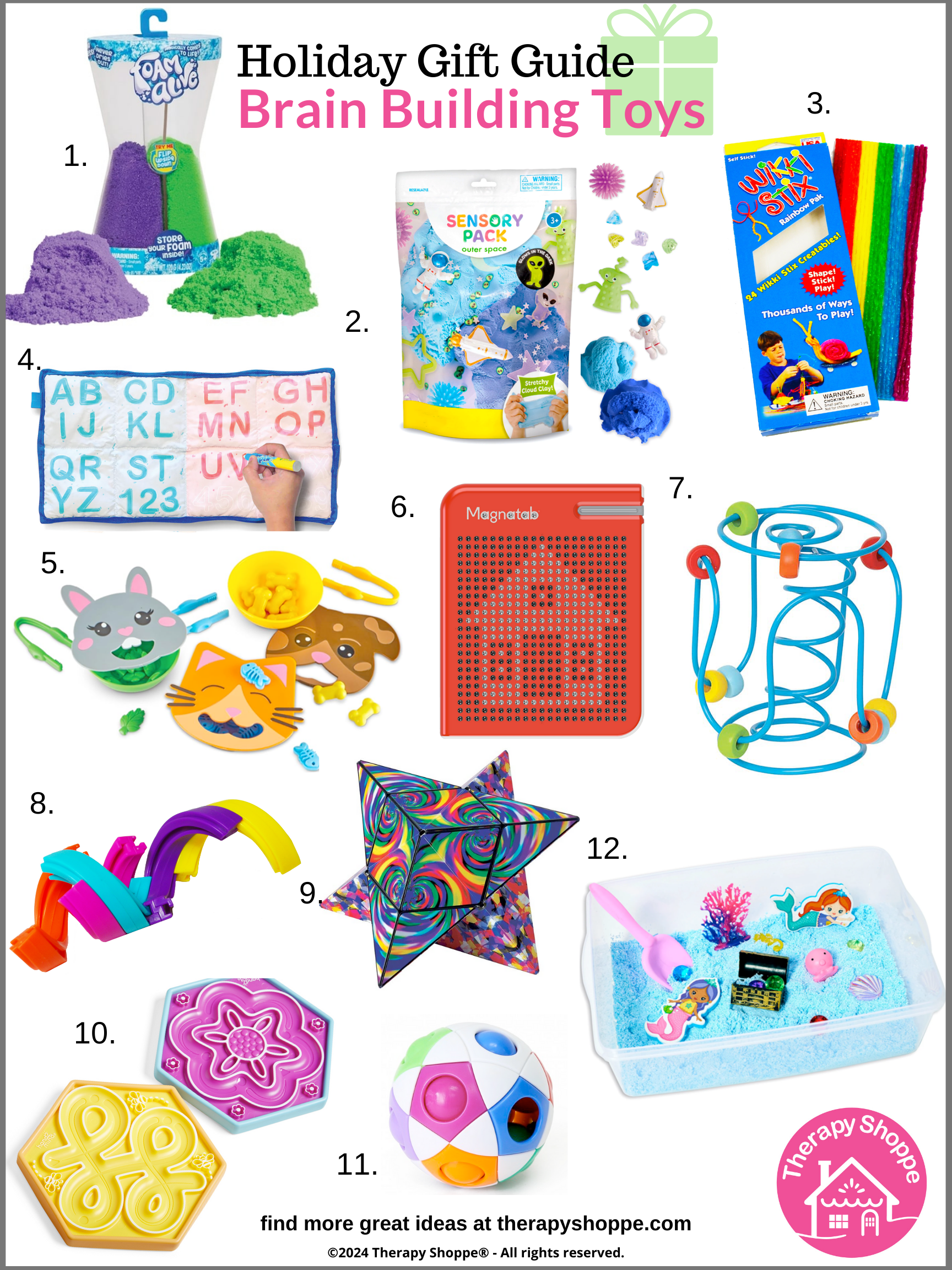 FInal 2024 brain building toys gift guide