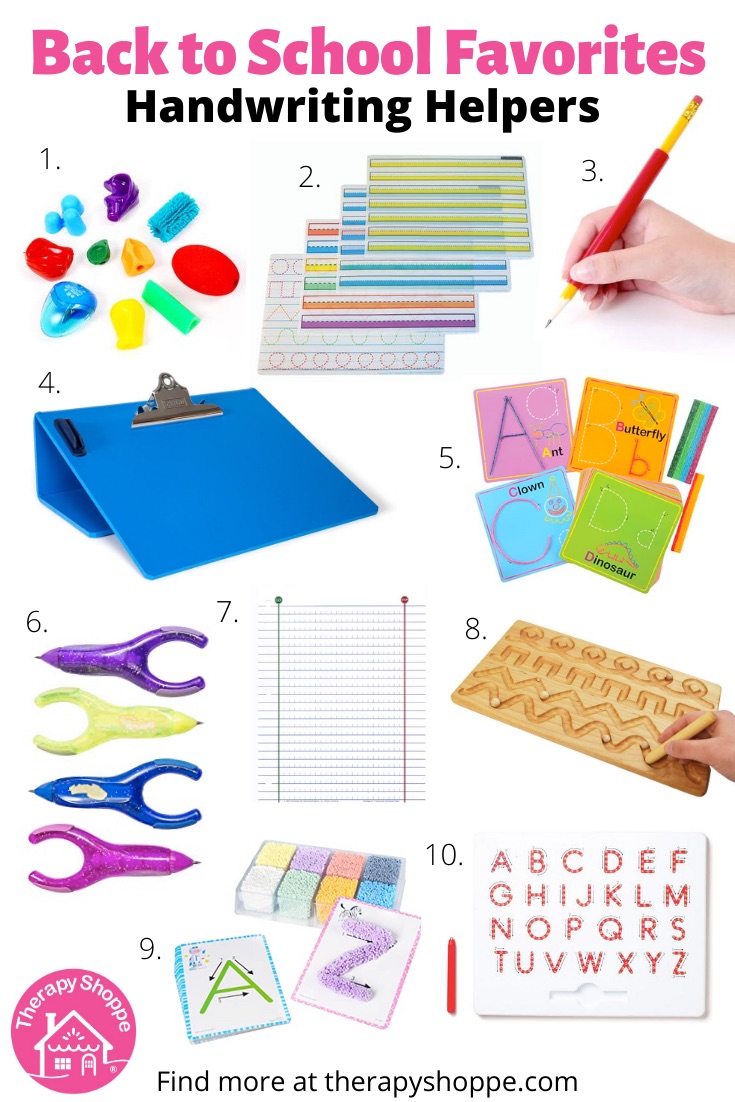 back to school handwriting helpers