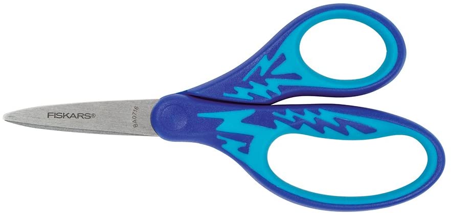 fiskars left soft grip scissors