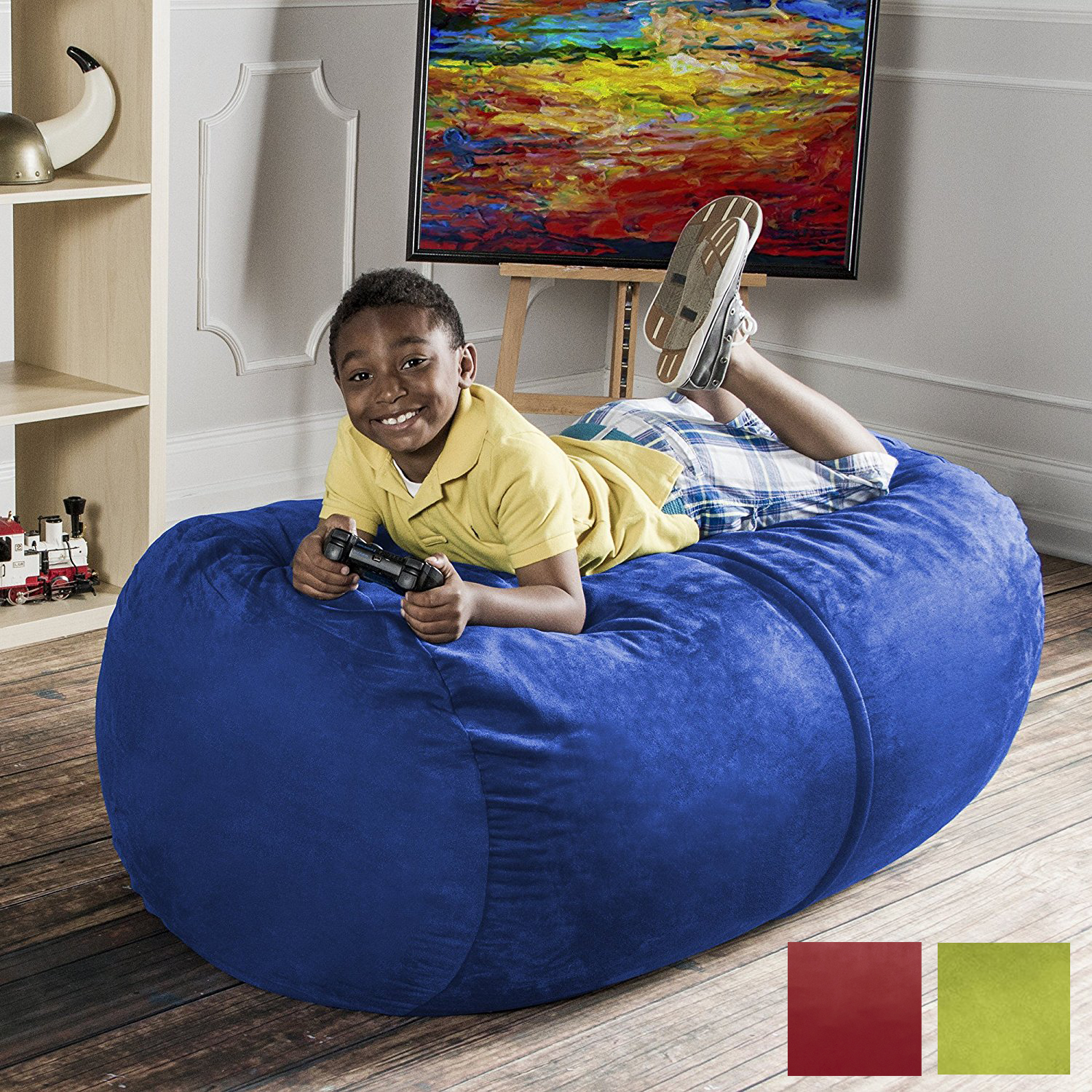 log beanbag chair