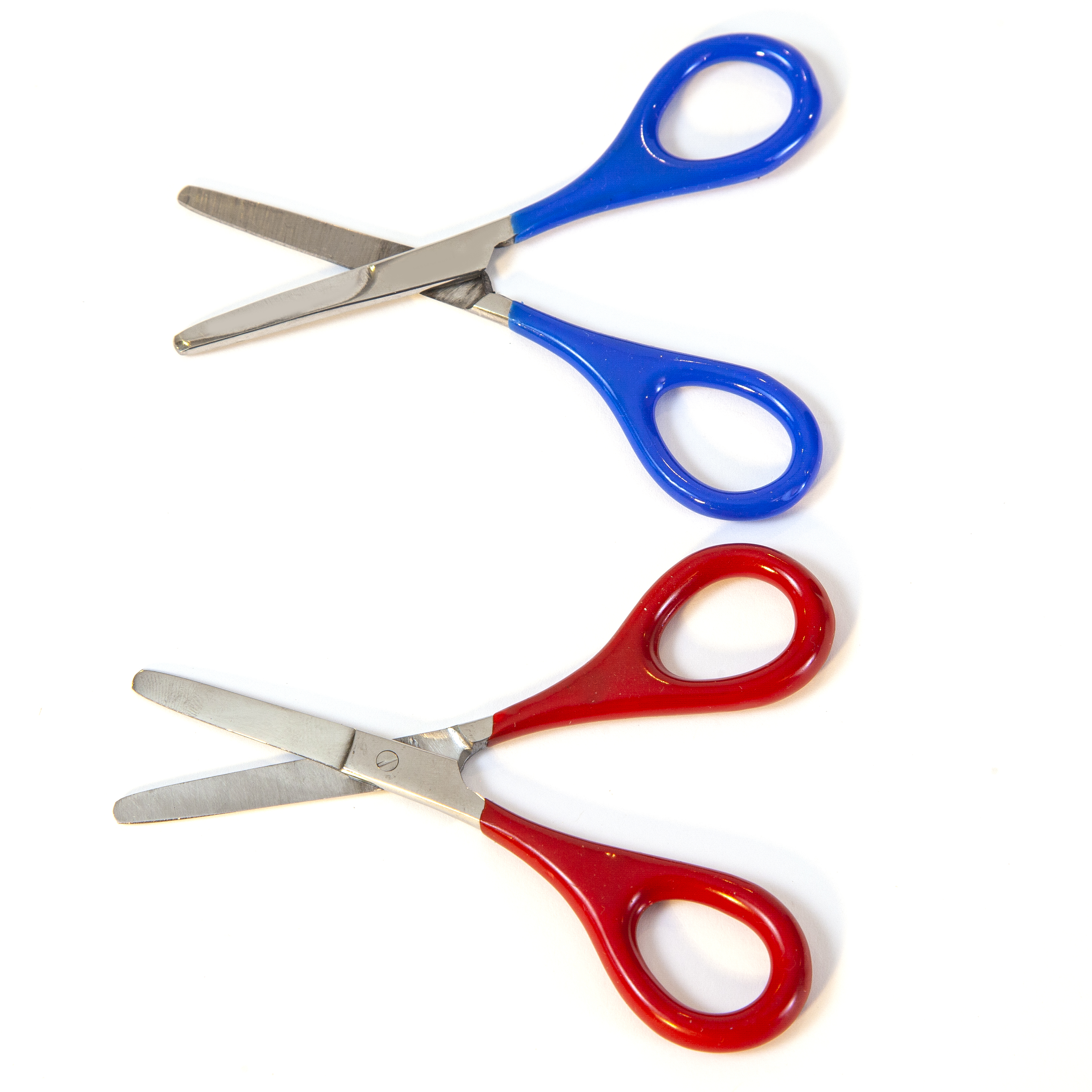 scissor duo red blue